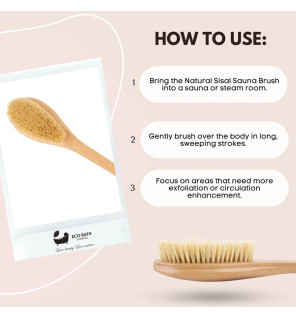 Eco Bath London |Φυσική βούρτσα σώματος από σιζάλ