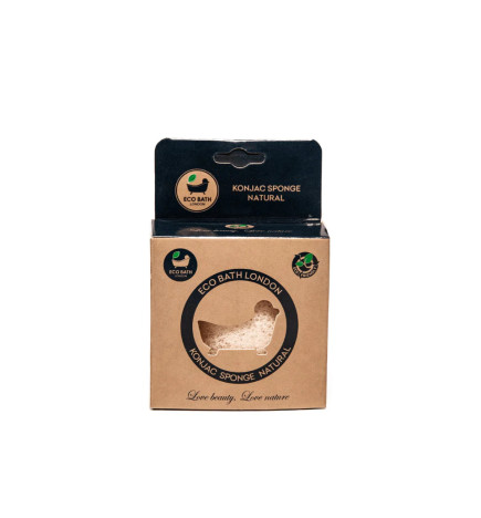 Eco Bath London|Φυσικό σφουγγάρι Konjac για απολέπιση προσώπου