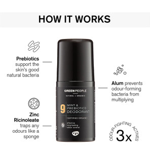 No. 9 Αποσμητικό με μέντα και προβιοτικά|75ml