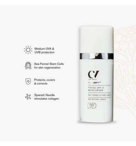 Ενυδατική Κρέμα Προσώπου με Χρώμα Spf 15 | Tinted DD Moisturiser SPF 15 – Light | 30ml