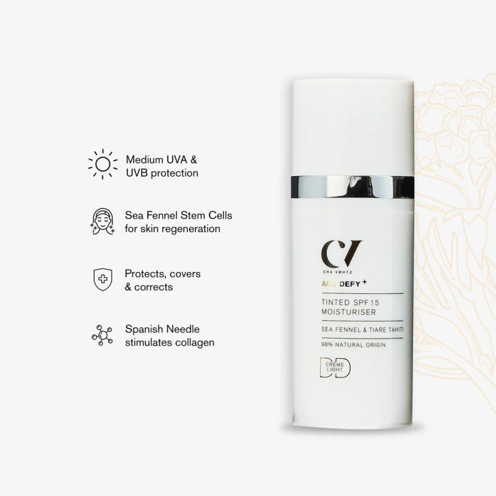Ενυδατική Κρέμα Προσώπου με Χρώμα Spf 15 | Tinted DD Moisturiser SPF 15 – Light | 30ml