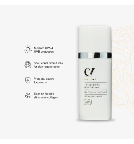 Ενυδατική Κρέμα Προσώπου με Χρώμα Spf 15 | Tinted DD Moisturiser SPF 15 – Medium| 30ml