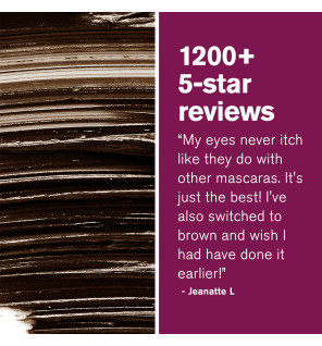 Green People | Botanica | Μάσκαρα για όγκο - Καφέ/Μαύρο