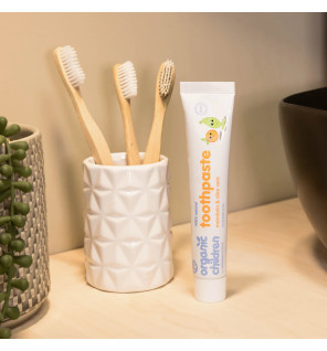 Παιδική Οδοντόπαστα με Μανταρίνι & Αλόη Χωρίς Φθόριο| Organic Children Mandarin & Aloe Vera Toothpaste | 50ml