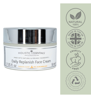 Καθημερινή Κρέμα Επανόρθωσης | Daily Replenish Face Cream: Re-Balance Formula - TRIDOSHIC (organic) | 50gr