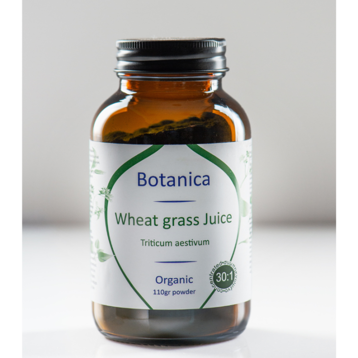 Organic Wheat grass Powder|Βιολογικός Χυμός Σιταρόχορτου σε Σκόνη 30:1|110gr Organic Wheat grass Powder|Βιολογικός Χυμός Σιταρόχορτου σε Σκόνη 30:1|110gr