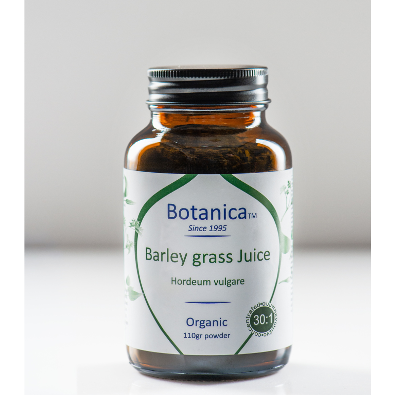 Botanica | Βιολογικός Χυμός Κριθαρόχορτου Σκόνη 30:1 |110gr Botanica | Βιολογικός Χυμός Κριθαρόχορτου Σκόνη 30:1 |110gr