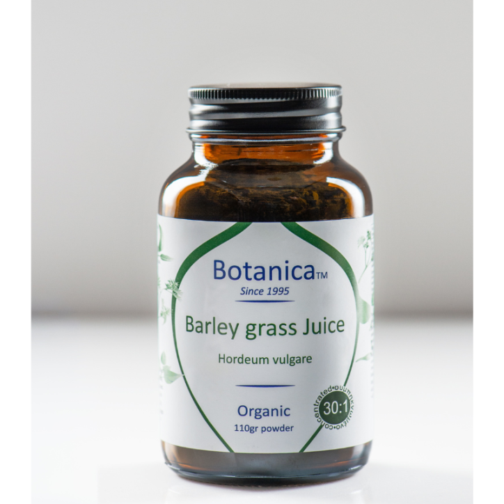 Organic Barley grass Powder|Βιολογικός Χυμός Κριθαρόχορτου Σκόνη 30:1|110gr