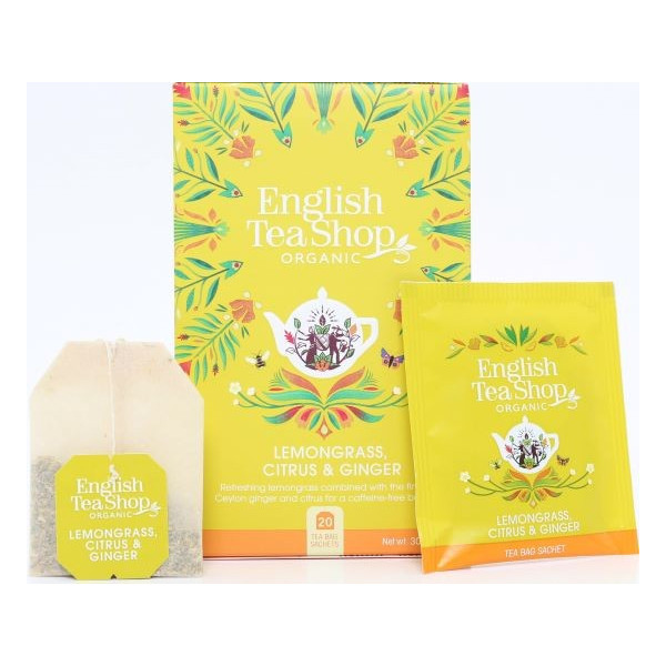 Οργανικό Λεμονόχορτο, Τζίντζερ & Κιττροειδή | Org. Lemongrass, Ginger and Citrus Fruits