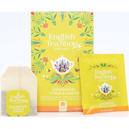 Οργανικό Λεμονόχορτο, Τζίντζερ & Κιττροειδή | Org. Lemongrass, Ginger and Citrus Fruits