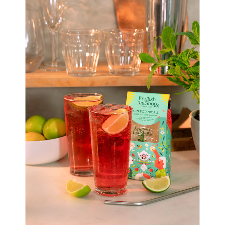Gin Botanicals|Πράσινο Τσάι, Μήλο & Γιασεμί| 7 Πυραμίδες