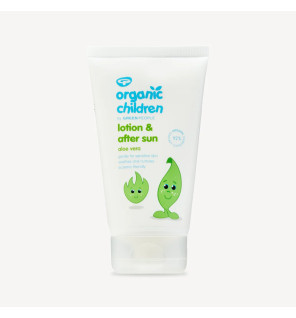 Παιδική Λοσιόν για μετά την Έκθεση στον Ήλιο | Organic Children Aloe Vera Lotion & After Sun 200ml