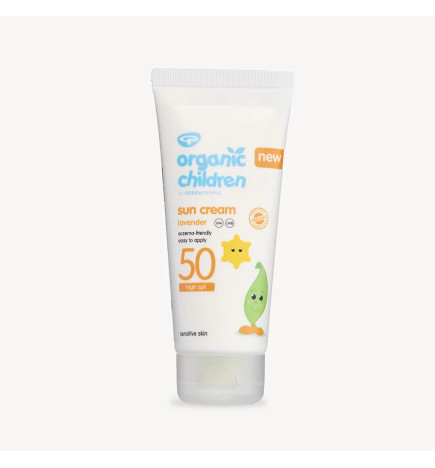 Παιδικό Αντηλιακό με Λεβάντα SPF 50|Organic Children Lavender Sun Cream SPF50 100ml