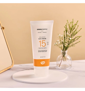 Αντηλιακή κρέμα με επιταχυντή μαυρίσματος - SPF15 | 200ml