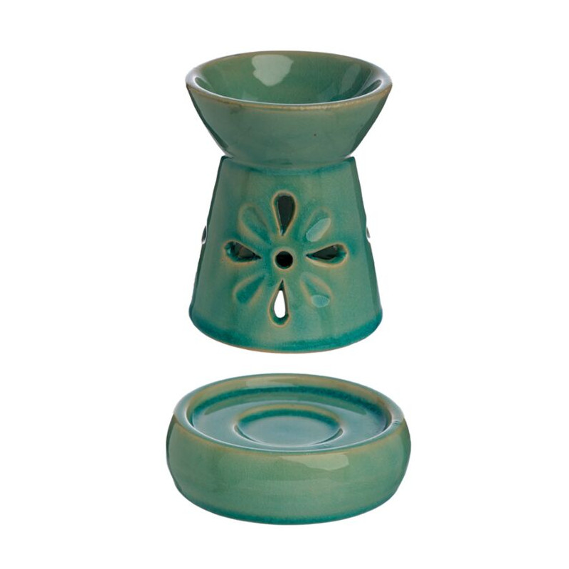 Κεραμικός καυστήρας με σχέδιο λουλουδιού Κεραμικός καυστήρας με σχέδιο λουλουδιού