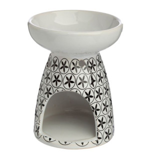 Κεραμικός καυστήρας με φλοράλ σχέδιο