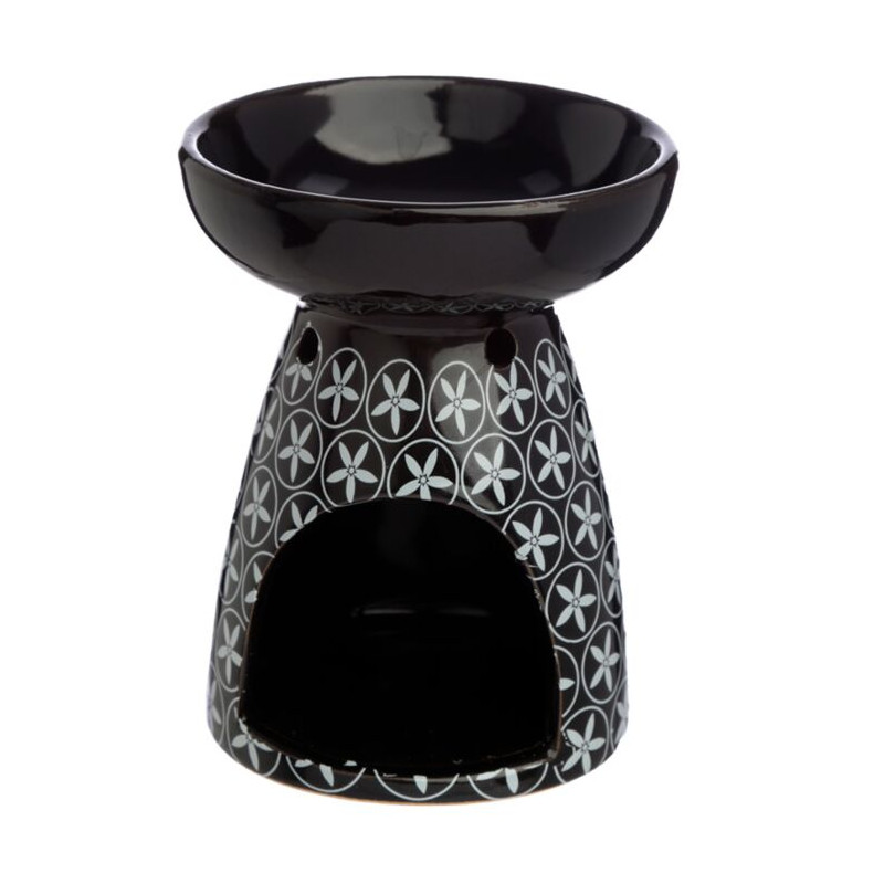 Κεραμικός καυστήρας με φλοράλ σχέδιο Κεραμικός καυστήρας με φλοράλ σχέδιο