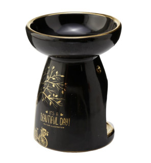 Κεραμικός καυστήρας με χρυσές λεπτομέρειες