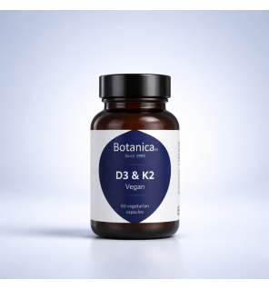 Botanica|Βιταμίνη D3 & K2 vegan|60 veg. caps