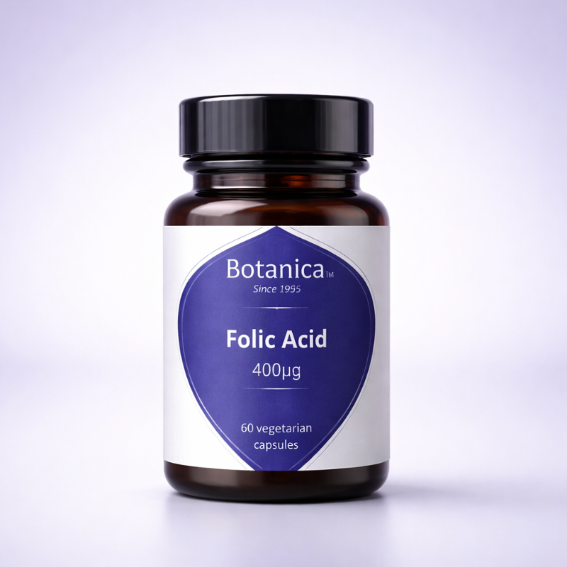 Φολικό Οξύ|Folic Acid 400 mg| 60 veg. caps