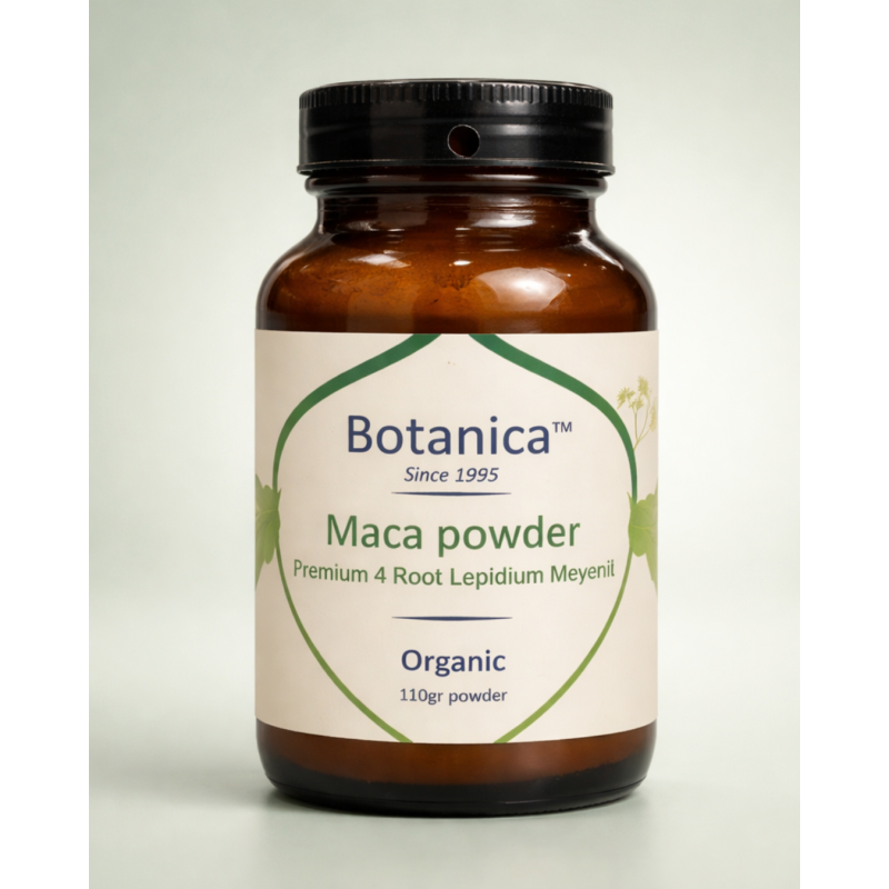 Organic Maca Powder|Βιολογική Maca - 4 ρίζες σε σκόνη|110gr
