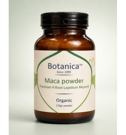 Organic Maca Powder|Βιολογική Maca - 4 ρίζες σε σκόνη|110gr