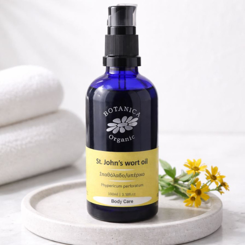 Βιολογικό Σπαθόλαδο|Organic St.John's Wort Oil|100 ml