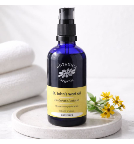 Βιολογικό Σπαθόλαδο|Organic St.John's Wort Oil|100 ml