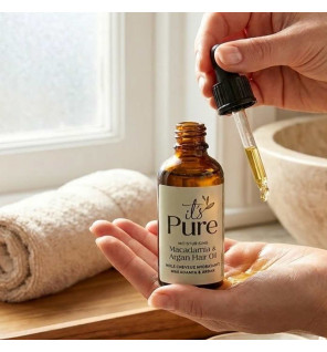 Θρεπτικό λάδι μαλλιών|Macadamia & Argan Moisturising Hair Oil