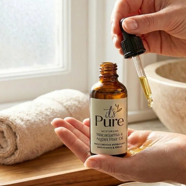 Θρεπτικό λάδι μαλλιών|Macadamia & Argan Moisturising Hair Oil