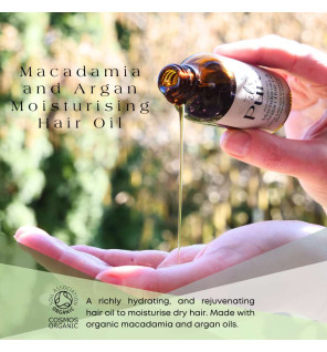Θρεπτικό λάδι μαλλιών|Macadamia & Argan Moisturising Hair Oil