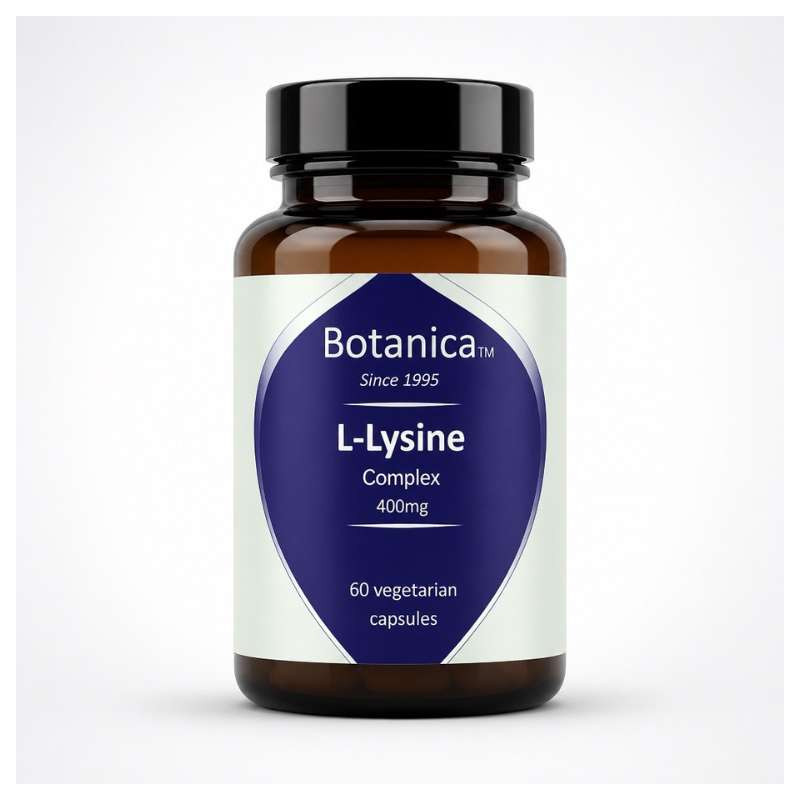 Σύμπλεγμα Λυσίνης|L-Lysine Complex 400 mg| 60 veg. caps