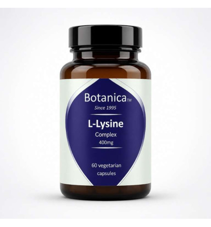 Σύμπλεγμα Λυσίνης|L-Lysine Complex 400 mg| 60 veg. caps