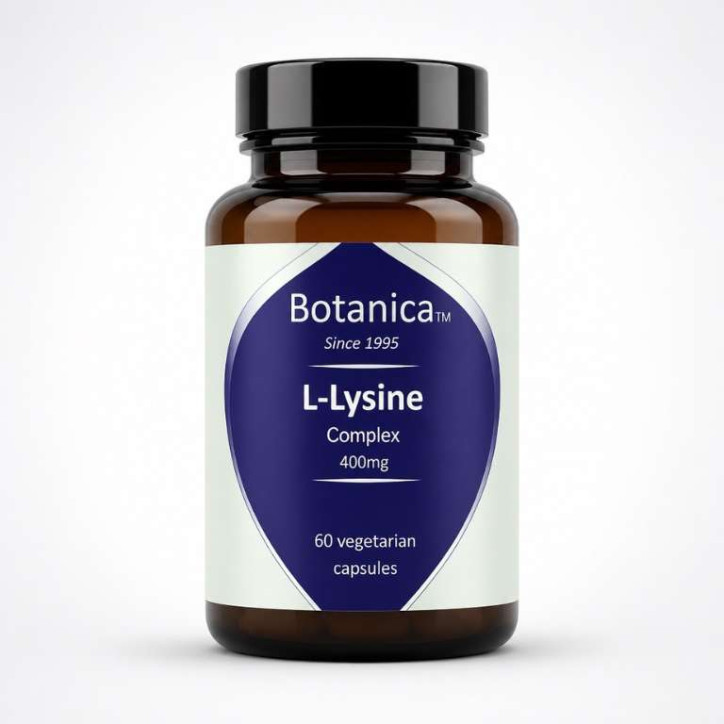 Σύμπλεγμα Λυσίνης|L-Lysine Complex 400 mg| 60 veg. caps
