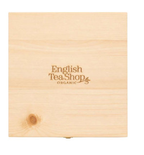 Ξύλινο Κουτί Πολυτελείας English Tea Shop για Φακελάκια Τσάι & Καφέ
