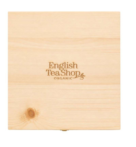 Ξύλινο Κουτί Πολυτελείας English Tea Shop για Φακελάκια Τσάι & Καφέ