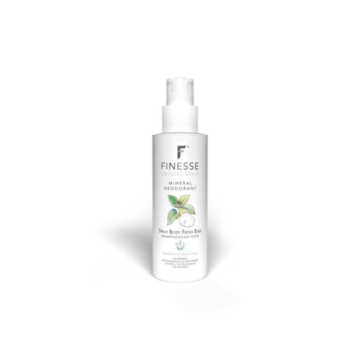 Αποσμητικό Spray με άρωμα βοτάνων|Finesse Crystal Style 125ml