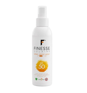 Βιολογικό Αντηλιακό Spray SPF50 με Φυσικά Φίλτρα UVA/UVB | Finesse Solaire