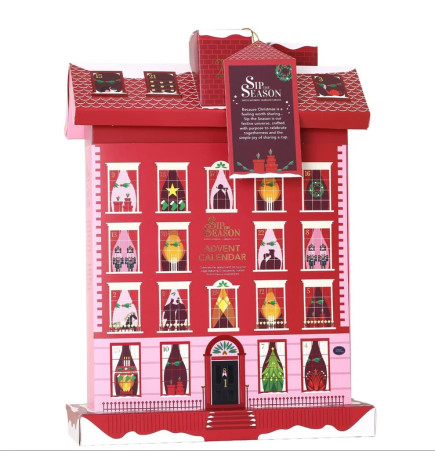 Townhouse Advent Calendar – 24 Organic Pyramid Tea Bags | The English Tea Shop