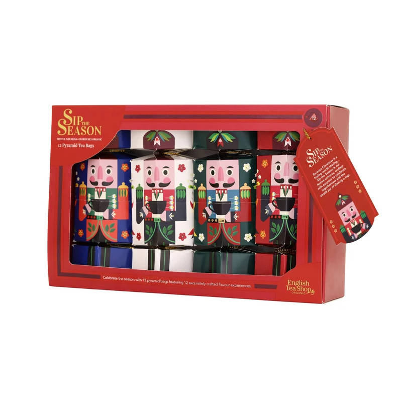 Nutcracker Collection – 12 Βιολογικά Pyramid Tea Bags | The English Tea Shop
