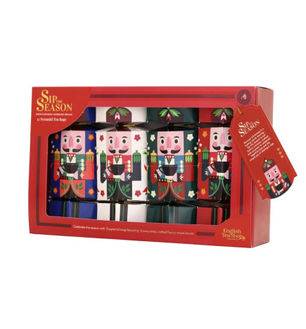 Nutcracker Collection – 12 Βιολογικά Pyramid Tea Bags | The English Tea Shop
