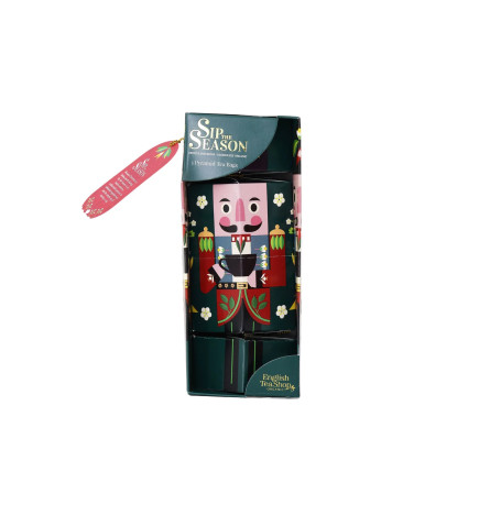 Nutcracker Green – Valour | Organic Christmas Tea Gift | The English Tea Shop