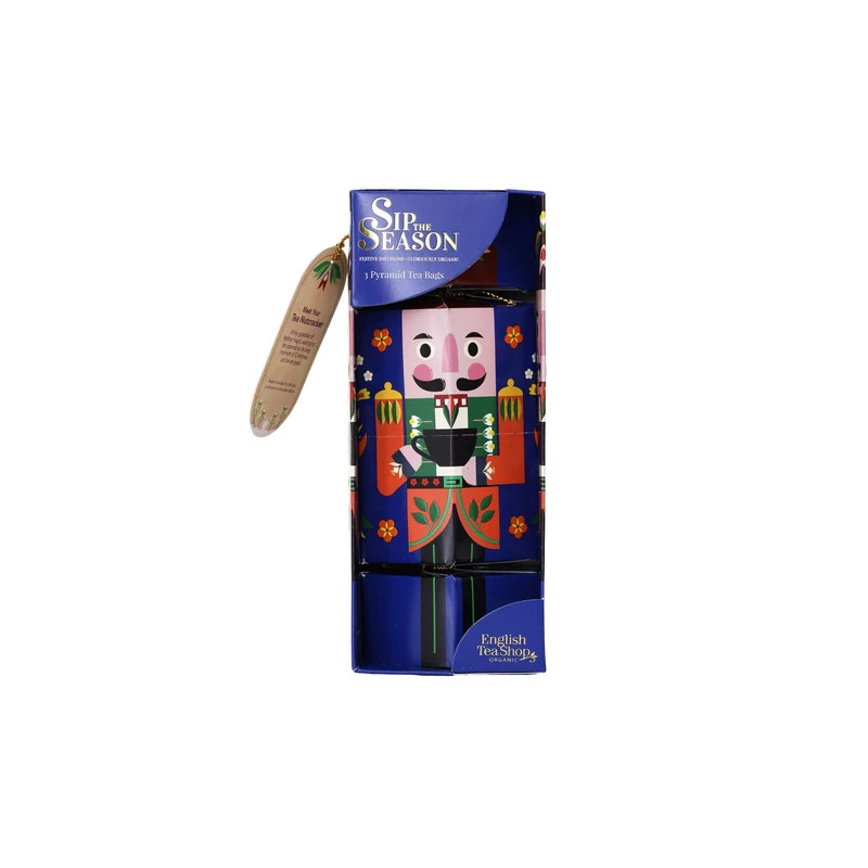 Nutcracker Blue – Harmony | Organic Christmas Tea Gift | The English Tea Shop