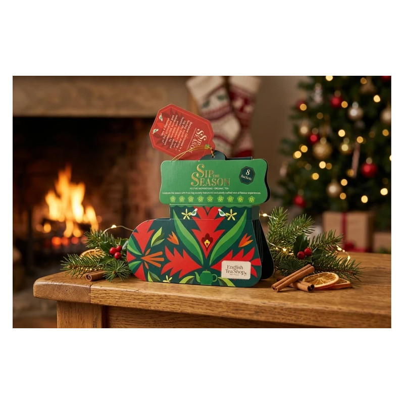Santa's Stockings – 8 Βιολογικά Χριστουγεννιάτικα Tea Bags | The English Tea Shop