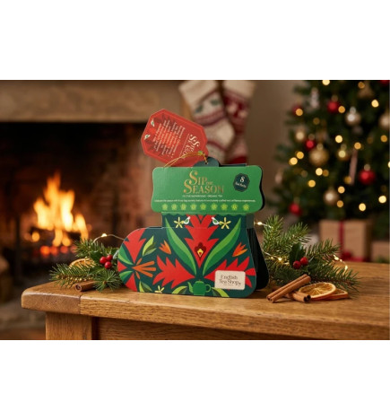Santa's Stockings – 8 Βιολογικά Χριστουγεννιάτικα Tea Bags | The English Tea Shop