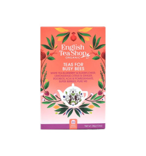 Teas for Busy Bees – 20 Βιολογικά Tea Bags | The English Tea Shop