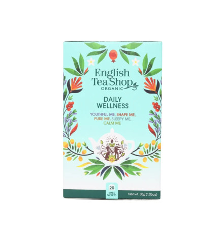 Daily Wellness – 20 Βιολογικά Tea Bags | The English Tea Shop