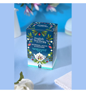 Morning, Noon & Nighters – 20 Βιολογικά Tea Bags | The English Tea Shop