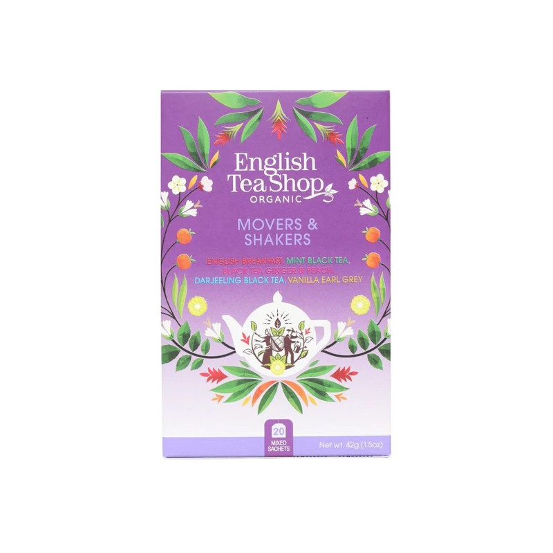 Movers & Shakers – 20 Βιολογικά Tea Bags | The English Tea Shop