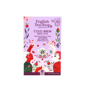 Cold Brew Selection – 20 Βιολογικά Tea Bags για Cold Brew | The English Tea Shop  Περιγραφή